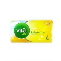 Vital Care Anti Bacterial Soap Yellow 95gm